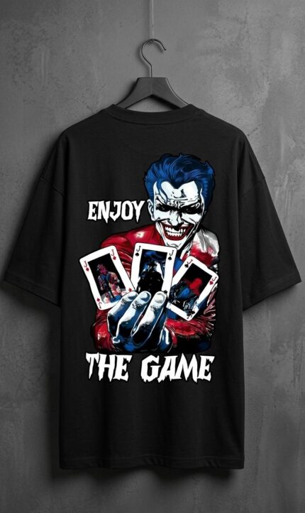 Amanda Fashions OVER SIZE – Black printed