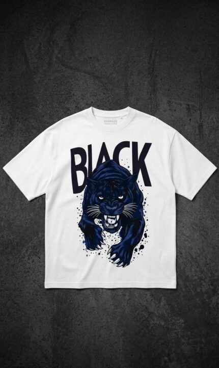 Amanda Fashions Oversized – White Printed